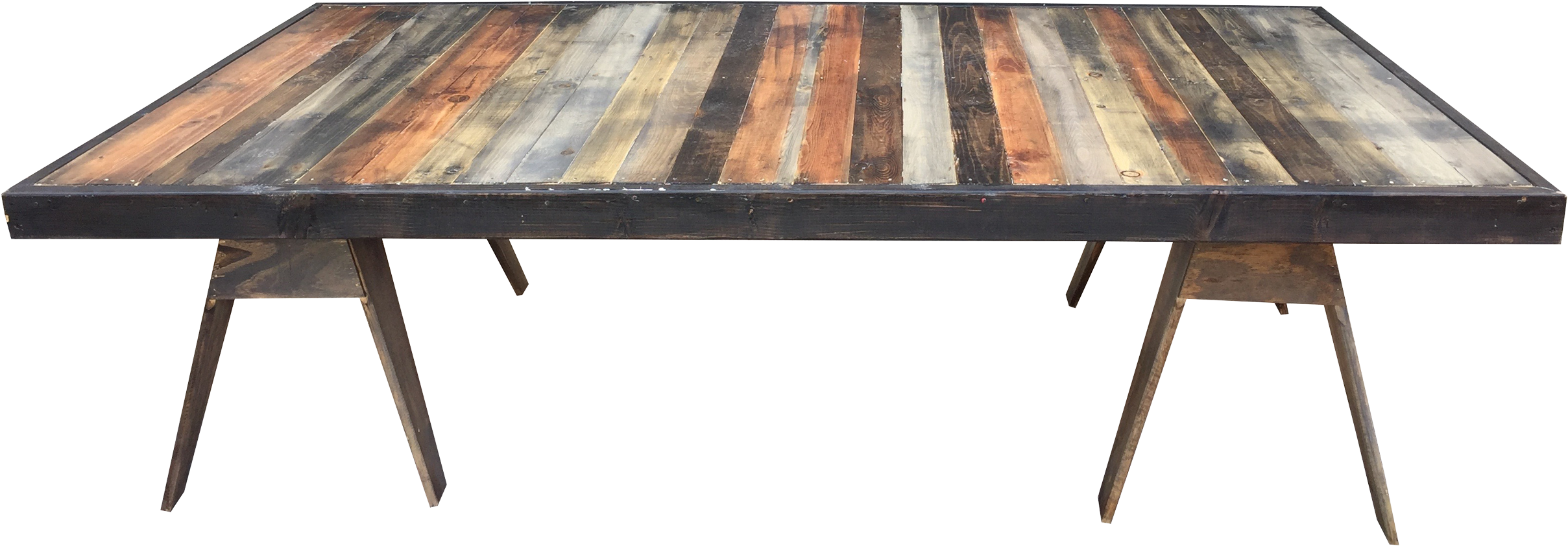 Event Table Rentals - Pallet Table Png (2500x1013), Png Download