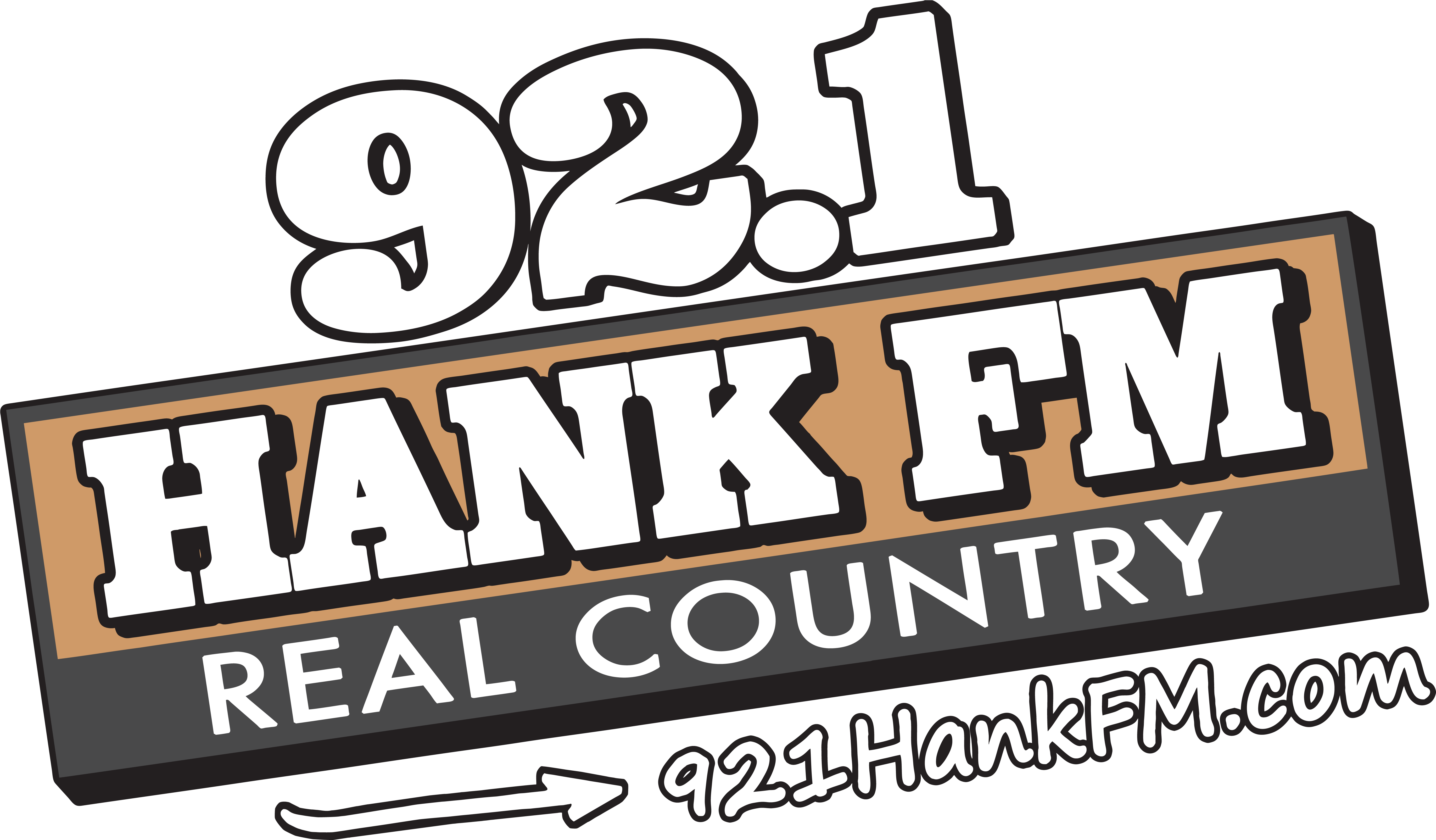 1 Hank Fm - 92.1 Hank Fm (6400x3910), Png Download