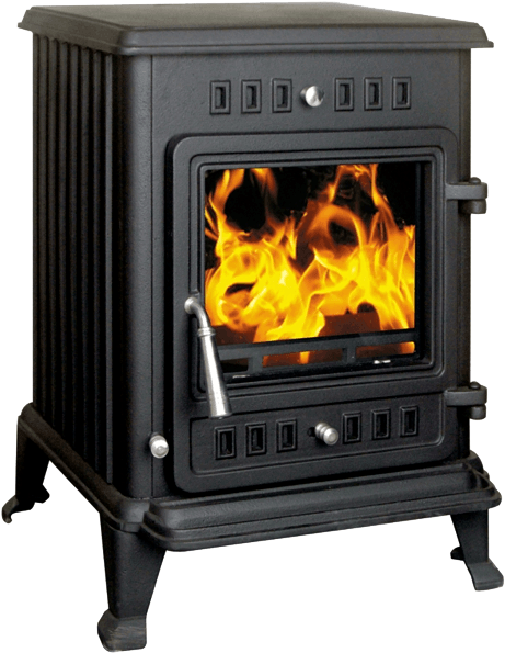 Kresnik Cast Iron Multifuel Woodburning Stove - Woodburnerworld Kresnik Multifuel Woodburning Stove (600x600), Png Download