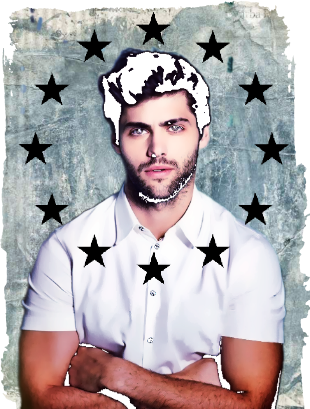 Model Image T Shirt - Matthew Daddario (637x910), Png Download