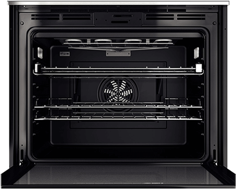 Bosch Built In Convection And Self Cleaning Wall Oven - Bosch Single Wall Oven Benchmark Series - Stainless (519x804), Png Download