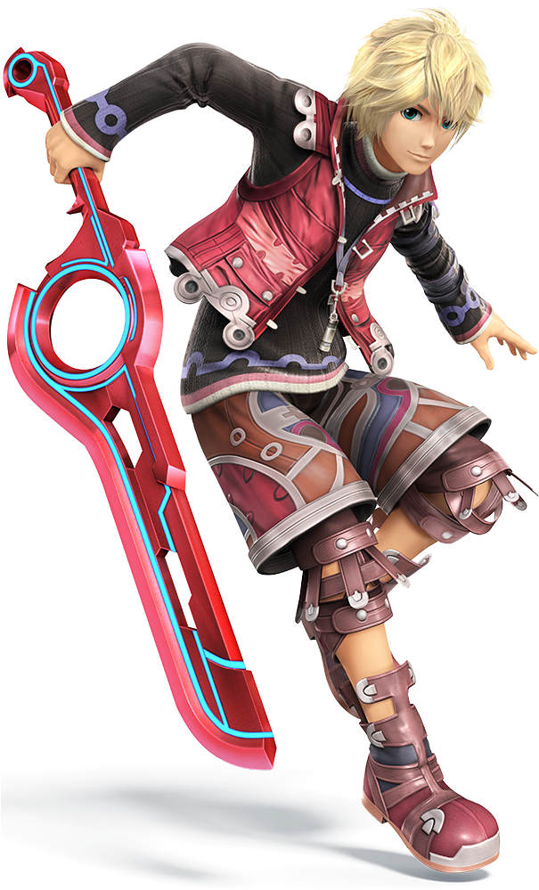 Shulk - Super Smash Bros Shulk (605x1006), Png Download