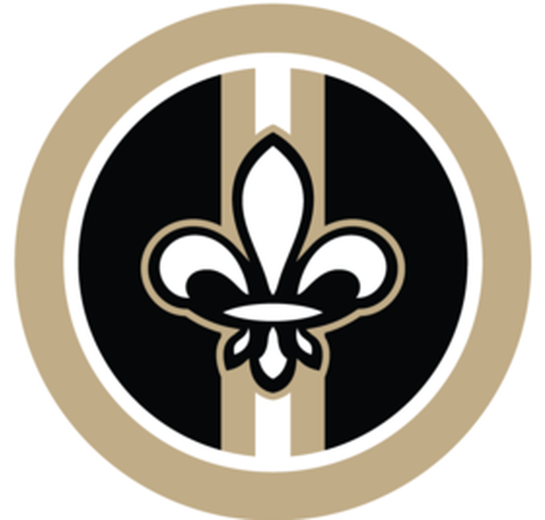 New Orleans Saints Library - New Orleans Saints Png Logo (1400x1050), Png Download