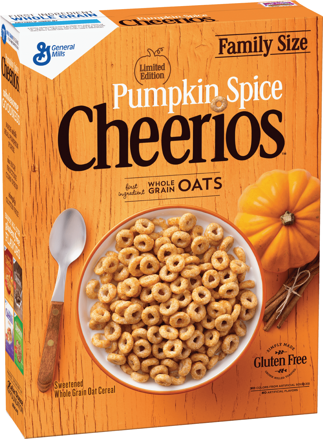 Arguably, One Of The Best Pumpkin Foods From Last Year - Pumpkin Cheerios (1224x1584), Png Download