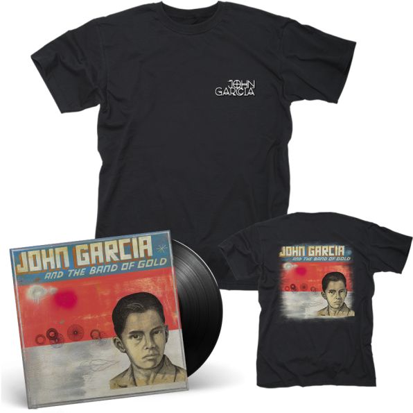 John Garcia And The Band Of Gold / Black Lp T- Shirt - John Garcia And The Band Of Gold (650x650), Png Download