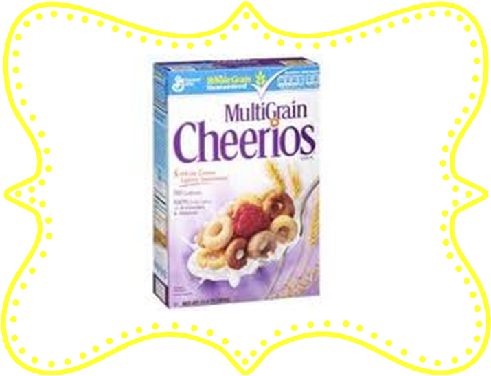 But When I'm Not Running Late And Slathering It On - Cheerios Multigrain Cereal 12 Count 9 Oz (789x610), Png Download