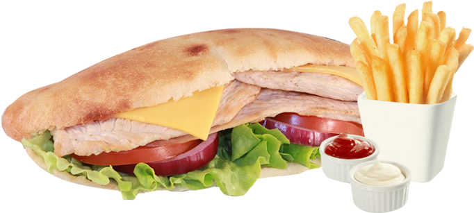 Download Sandwich Frite Png - French Fries PNG Image with No Background