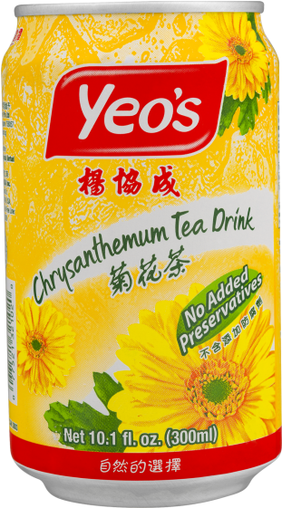 Chrysanthemum Tea Yeos Png - Chrysanthemum Tea Can (560x560), Png Download