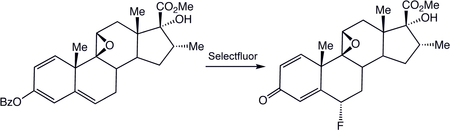File - Selectfluorrxn - Testosterone-molecule-nt Sticker (rectangle) (1451x427), Png Download