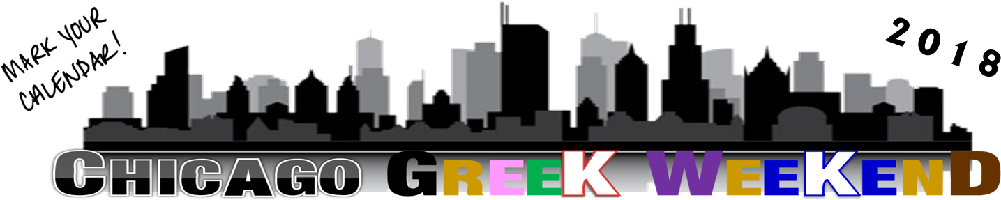 Chicago Greek Cares (1543x385), Png Download
