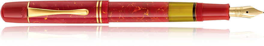 Se M101n Bright Red Fountain Pen F - Product (890x890), Png Download