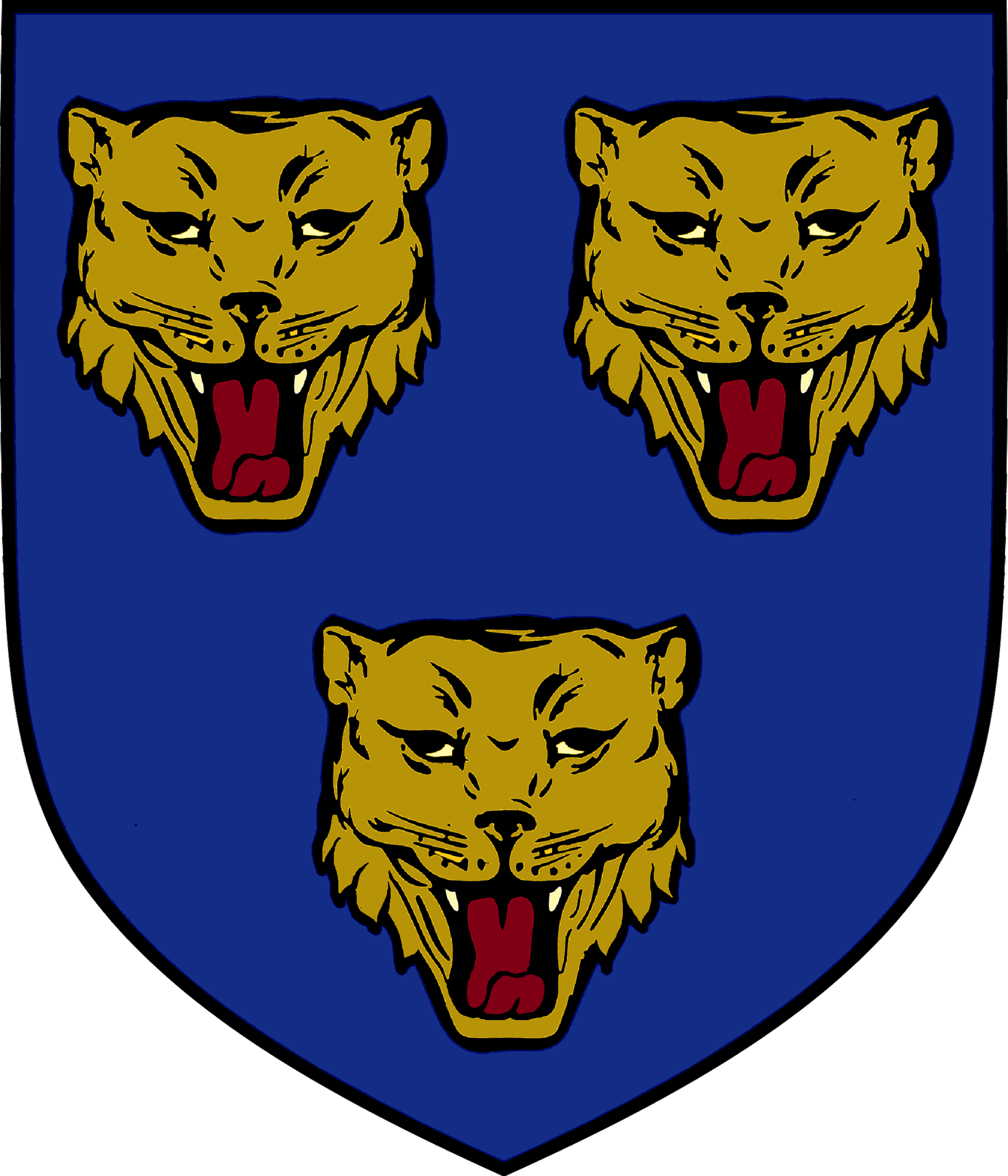 Coat Of Arms Of Shrewsbury - Shrewsbury Coat Of Arms (2042x2383), Png Download