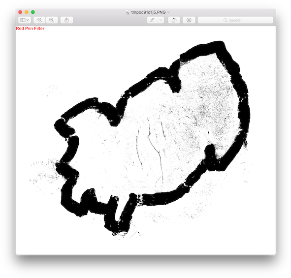 Original Slide, Red Pen Filter - Red (600x572), Png Download