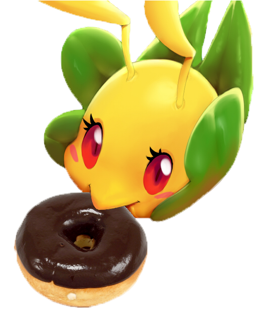 Post - Leavanny Donut (542x639), Png Download