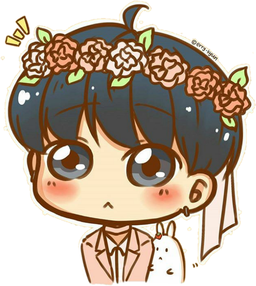 Changkyun Im Monstax Kpop Cute Chibi - Chibi Im Monsta X (1024x1024), Png Download
