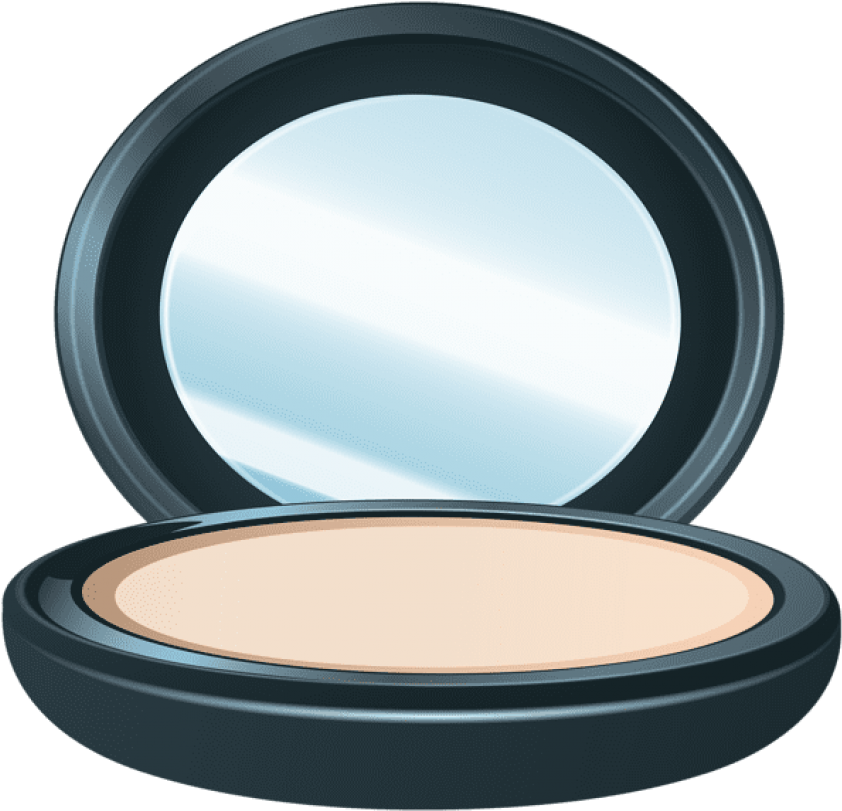 Face Powder Transparent Png - Face Powder Clip Art (850x818), Png Download