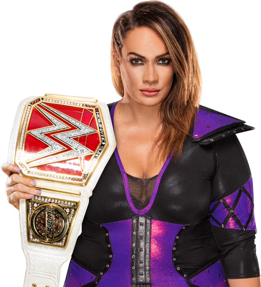 Nia Jax Png - Nia Jax Raw Women's Champion (853x937), Png Download