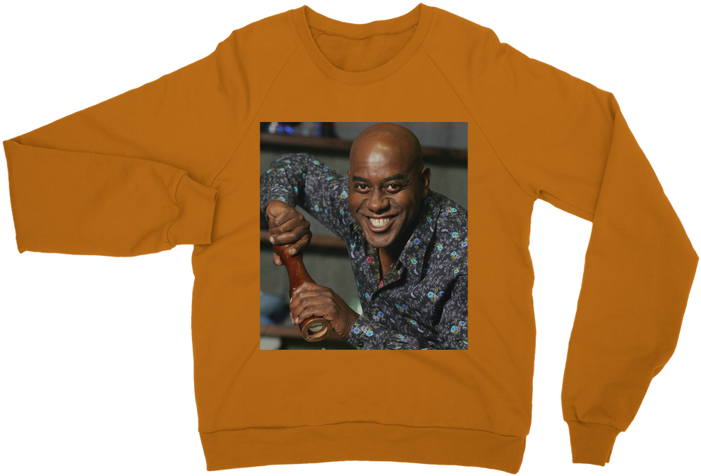 Ainsley Harriott ﻿classic Adult Sweatshirt - My Scary Photographer Costume - L Dark Heather (1024x1024), Png Download