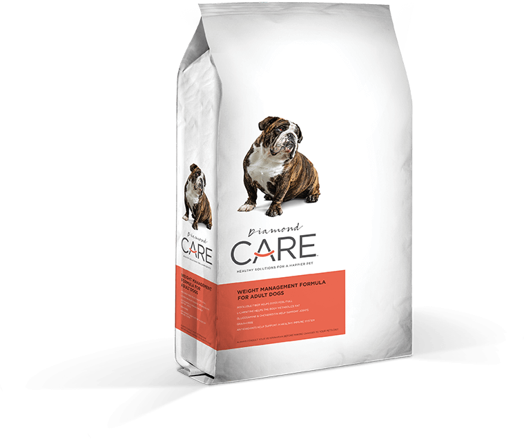 Weight Management Formula For Adult Dogs - Diamond Care Weight Management Dog, 8 Lb - Luvpetsupplies.com (759x637), Png Download