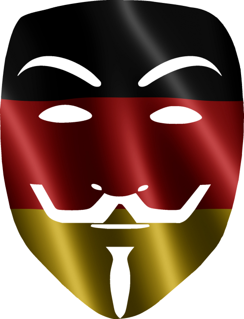Tees, T Shirts, Anonymous Mask, Germany, Collections, - Anonymous Mask Bangladesh (500x652), Png Download