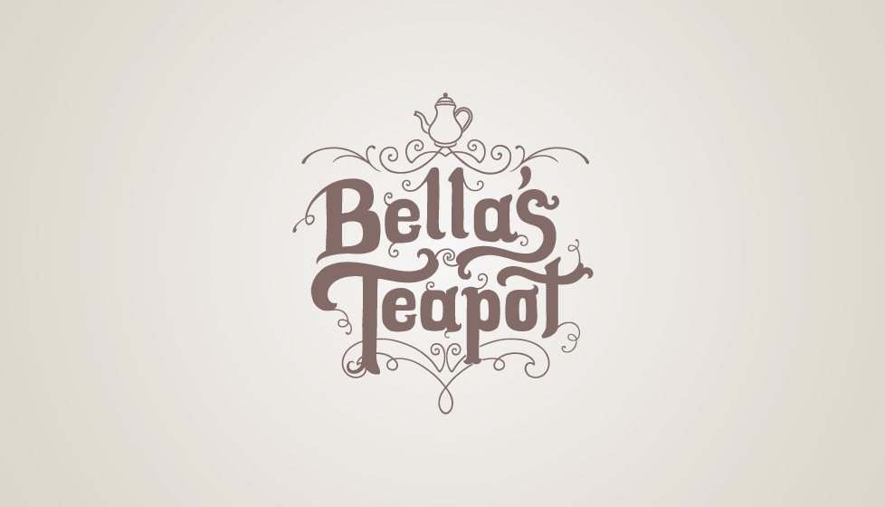 "bella's Teapot" - Calligraphy (978x560), Png Download