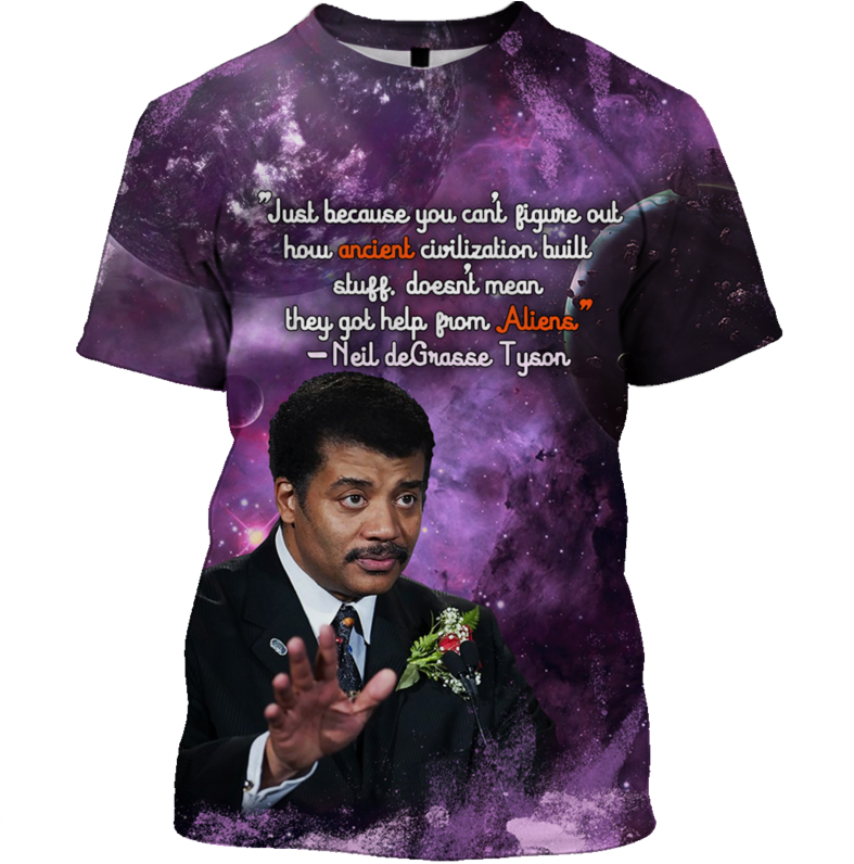 3d Neil Degrasse Tyson Tshirt - Мир Без Хозяина (800x800), Png Download