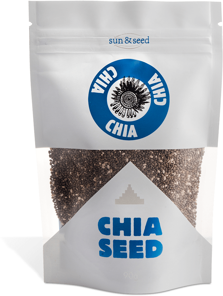 Sun & Seed Chia Seeds 500g - Sun & Seed Conventional Chia Seeds 90g - Seeds (1286x1286), Png Download