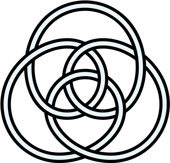 Knot 9crossings Symmetrical - Thor's Hammer Symbol Marvel (636x600), Png Download