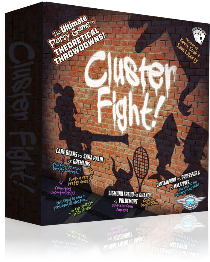 Clusterfight - Clusterfight! Card Game; Invent Ridiculous Arguments (911x911), Png Download