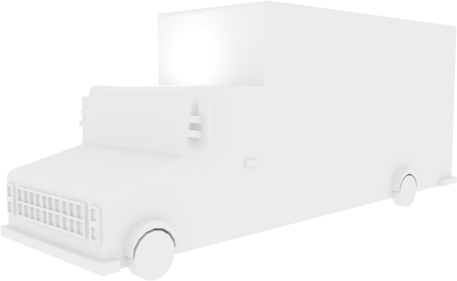 Box Truck [game Asset] - Truck (1920x1080), Png Download