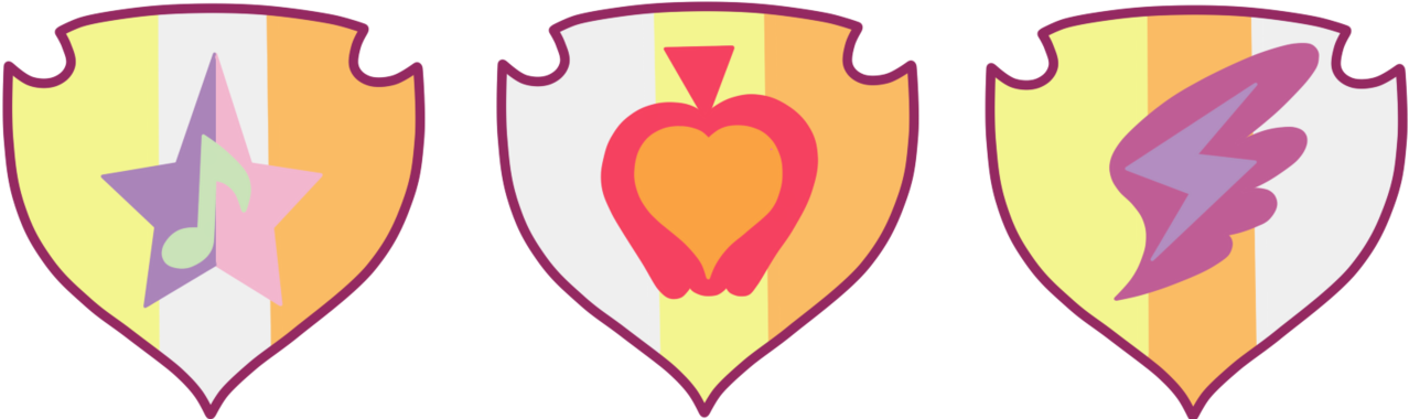 Alternate Color Palette, Alternate Cutie Mark, Alternate - Cutie Mark Crusaders (1280x398), Png Download