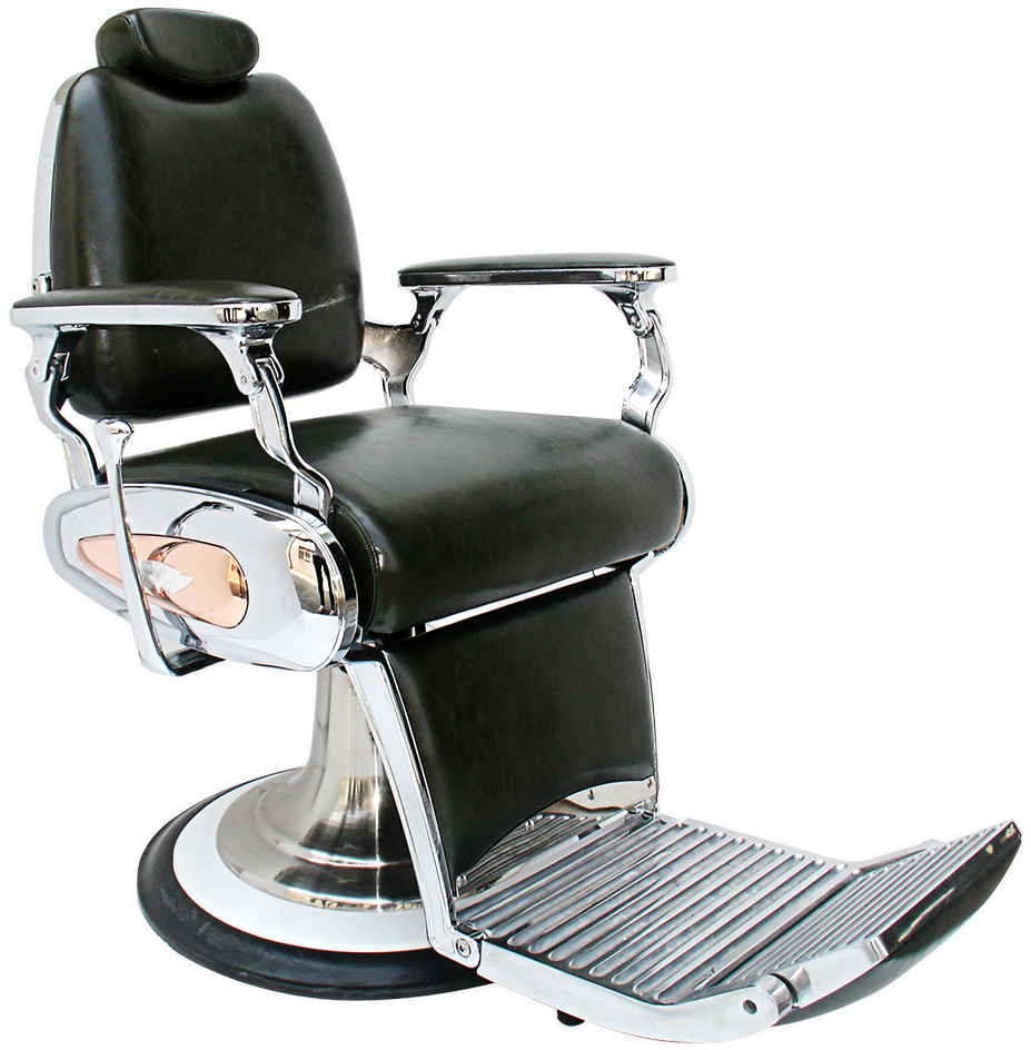 Barber Chair - Barber Chair 8777 (1000x989), Png Download