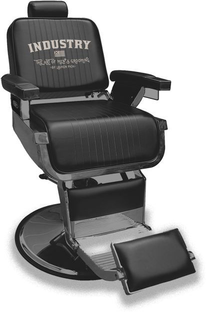 Mens Haircuts Tulsa - Alexander Barber Chair (600x644), Png Download
