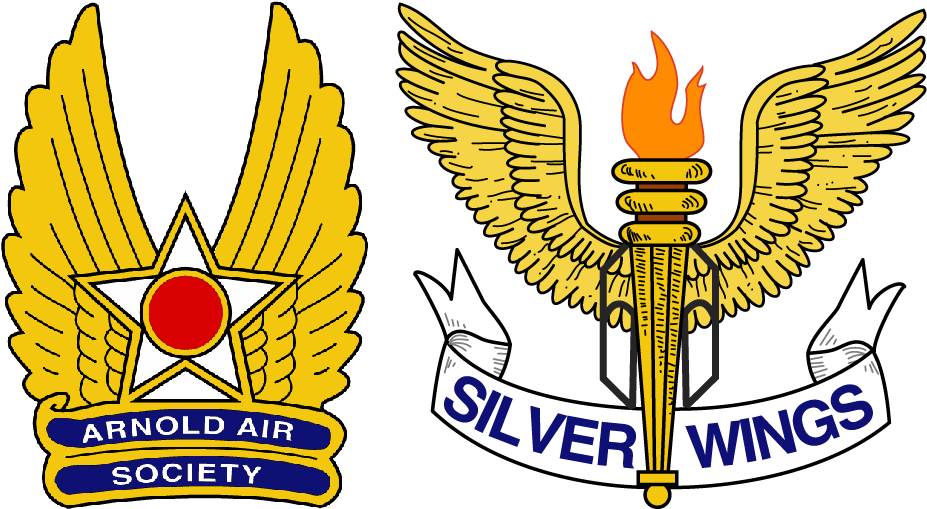 Cropped-arnold Air Silver Wings - Arnold Air Society Silver Wings (933x508), Png Download