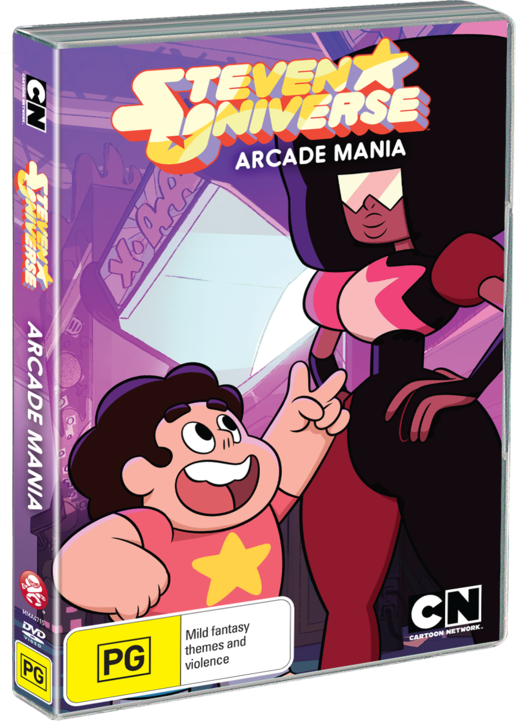 Steven Universe Arcade Mania - Steven Universe Starring Michaela Dietz (dvd) (516x724), Png Download