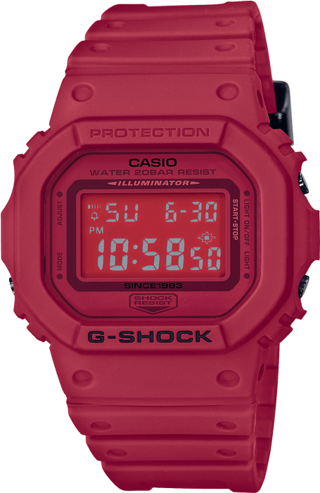 Scene1 - G Shock Red Out (700x700), Png Download