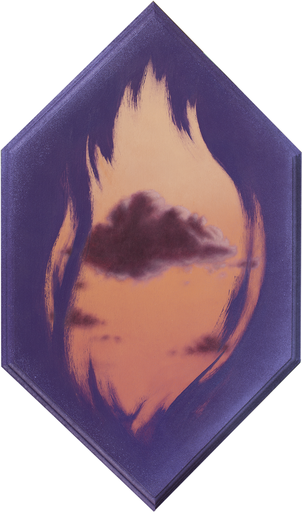 Brendon Palmer-angell Sky Portal Sunset 2018 Oil $220 - Painting (1000x1680), Png Download