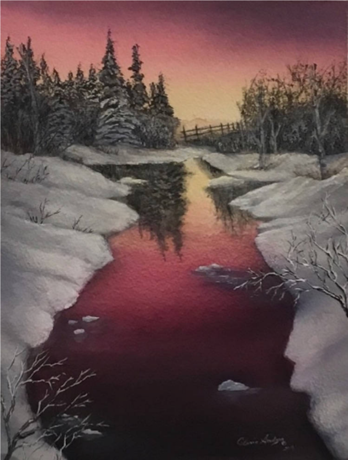 "yukon Sunset Glow" Limited Edition Print - Still Life (1500x1500), Png Download