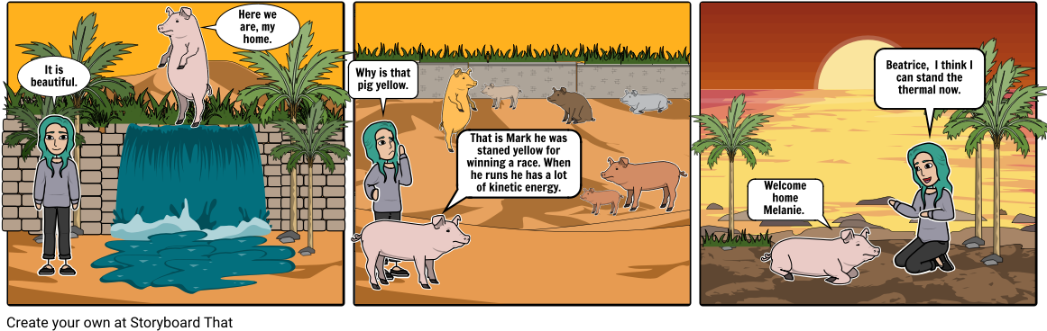 Ddesert Life Part - Cartoon (1164x385), Png Download