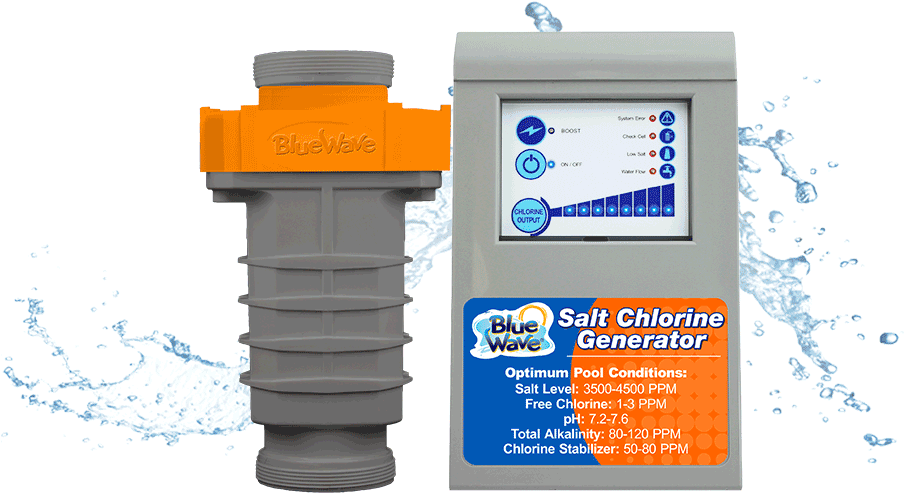 Details - Blue Wave Nc3163 Endurachlor Salt Chlorine Generator (1000x533), Png Download