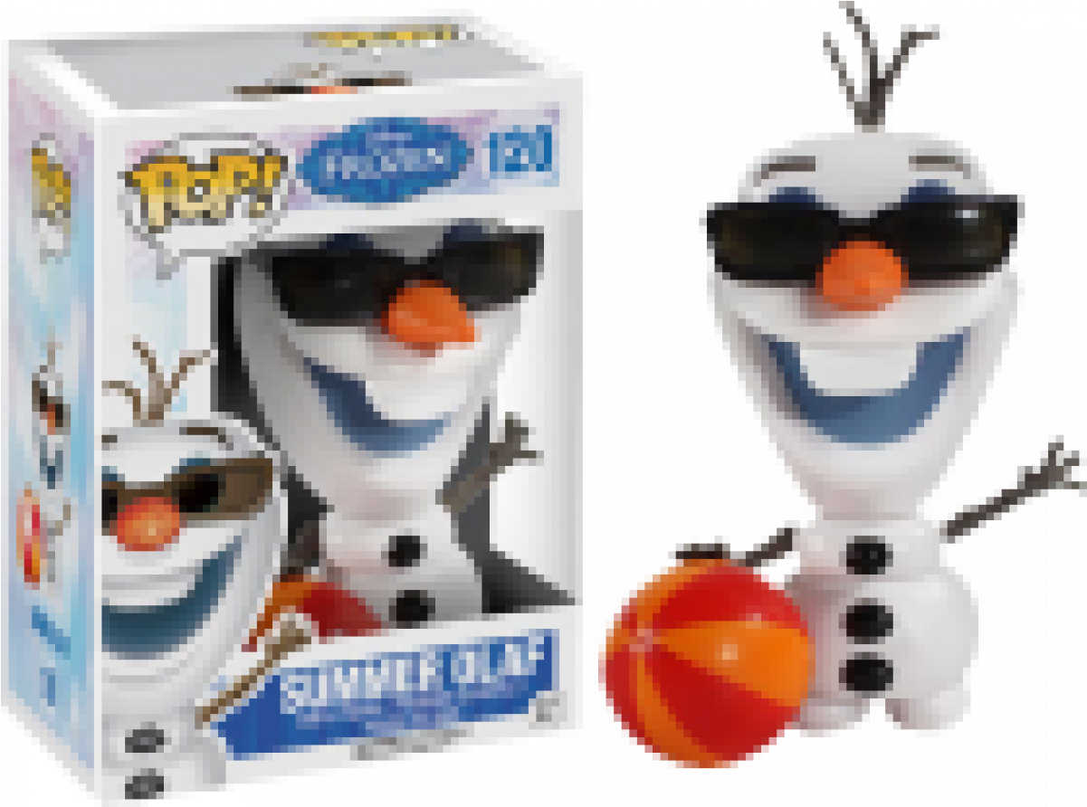 Funko Frozen Summer Olaf Pop Vinyl - Funko Pop Olaf (1200x1200), Png Download