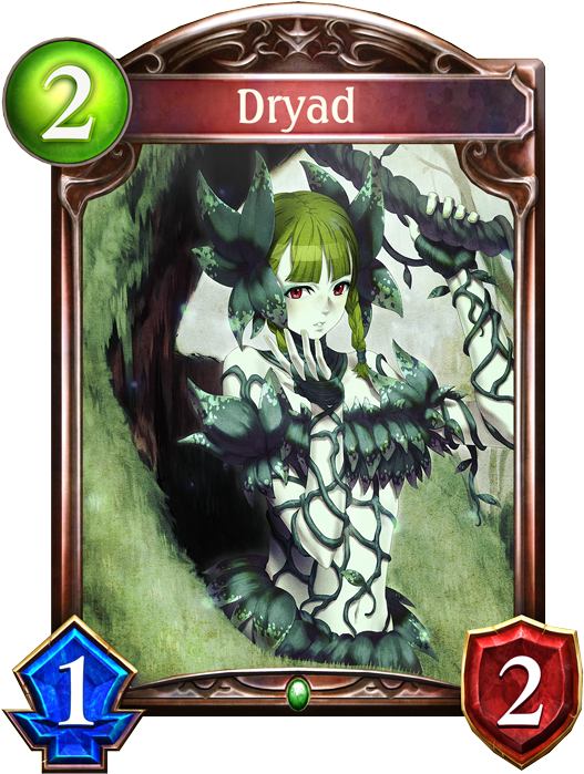 0 /3 - Dryad Shadowverse (536x698), Png Download