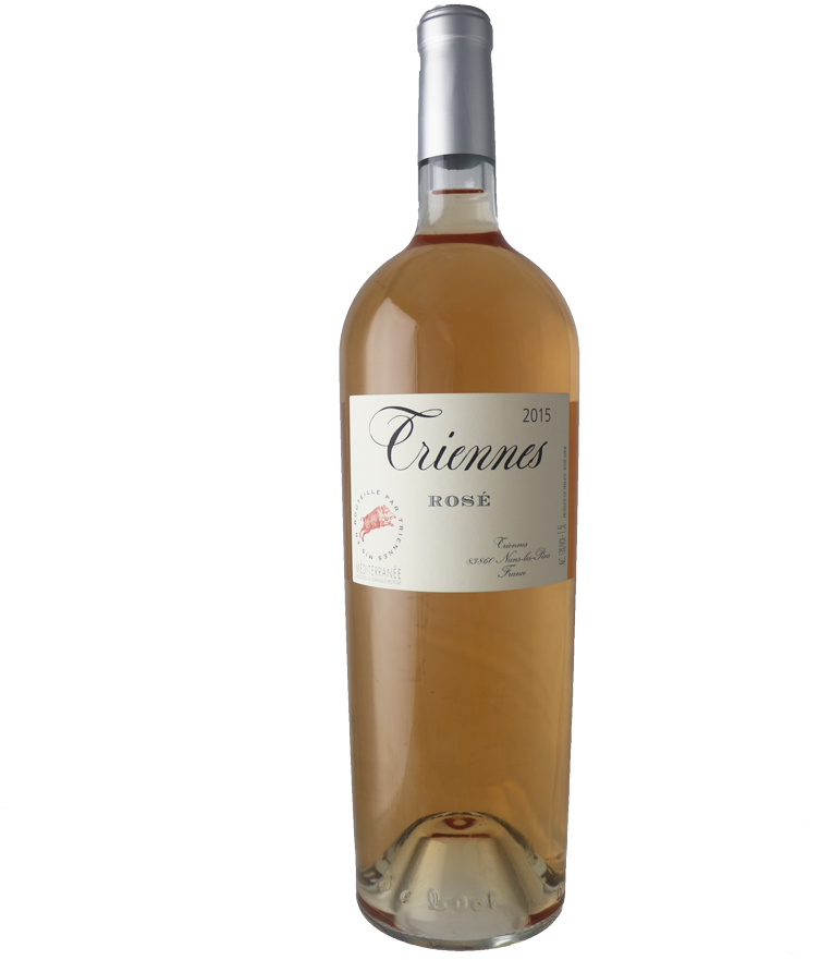 Domaine De Triennes Magnum - Glass Bottle (900x900), Png Download