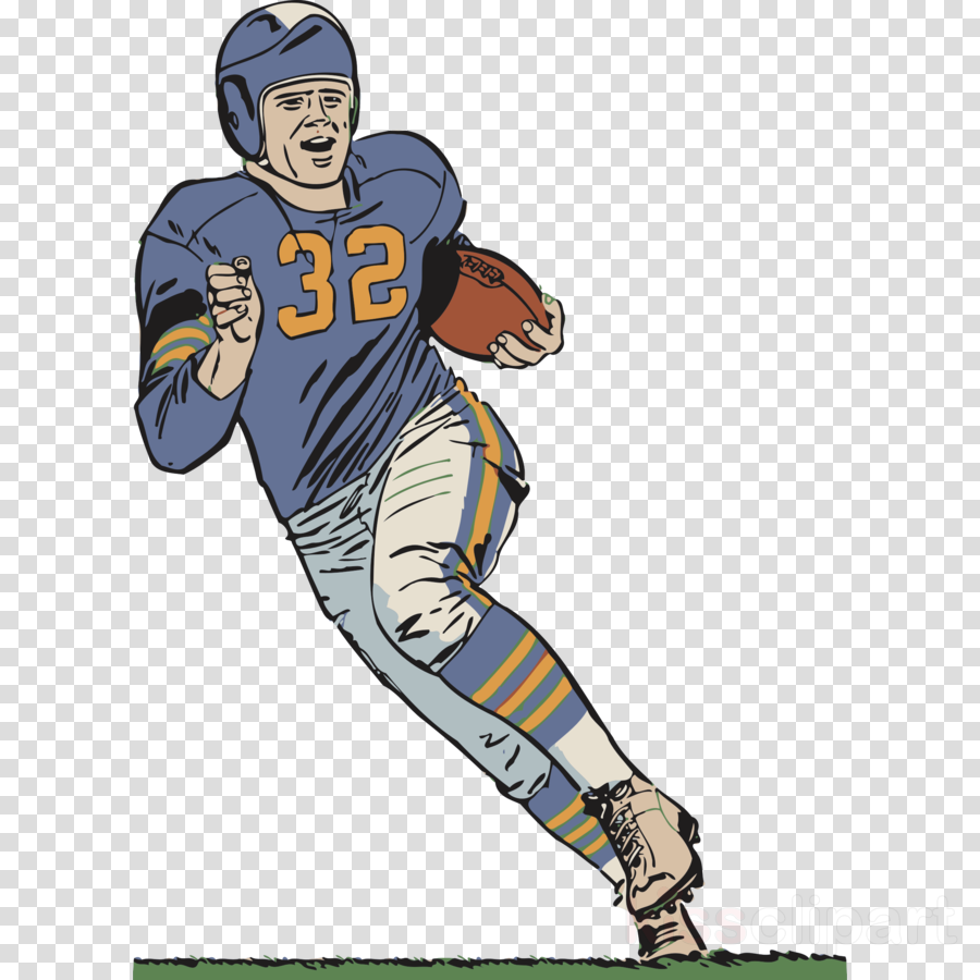 Football Player Transparent Clipart Ball Game Team - Simple Man Transparent Background (900x900), Png Download