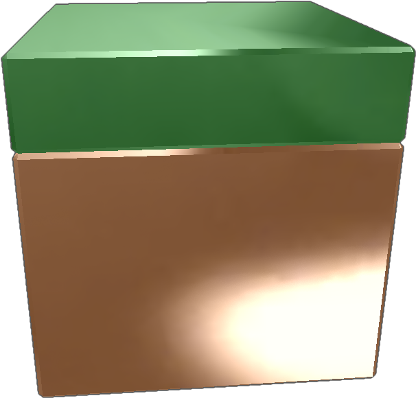 It's A Grass Block From Minecraft And It's Cool Donate (768x768), Png Download