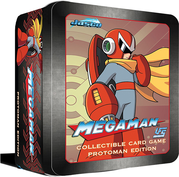 Mega Man - Universal Fighting System Tcg Megaman (600x611), Png Download
