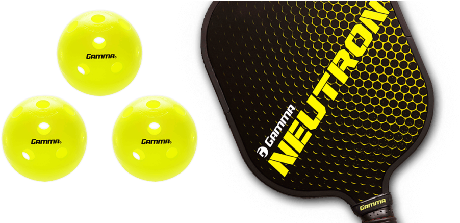 The Gamma Photon - Gamma Premium Pickleball Paddle - Fibreglass Composite (1200x436), Png Download
