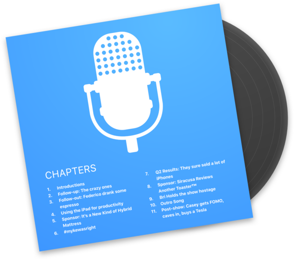 Podcast Chapters On The Mac App Store (600x600), Png Download