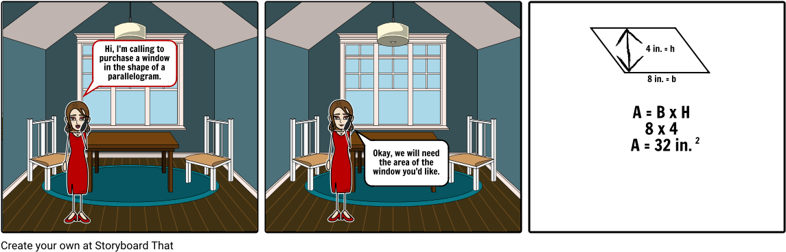 Area Of Parallelograms - Jamie The War That Saved My Life (1164x385), Png Download