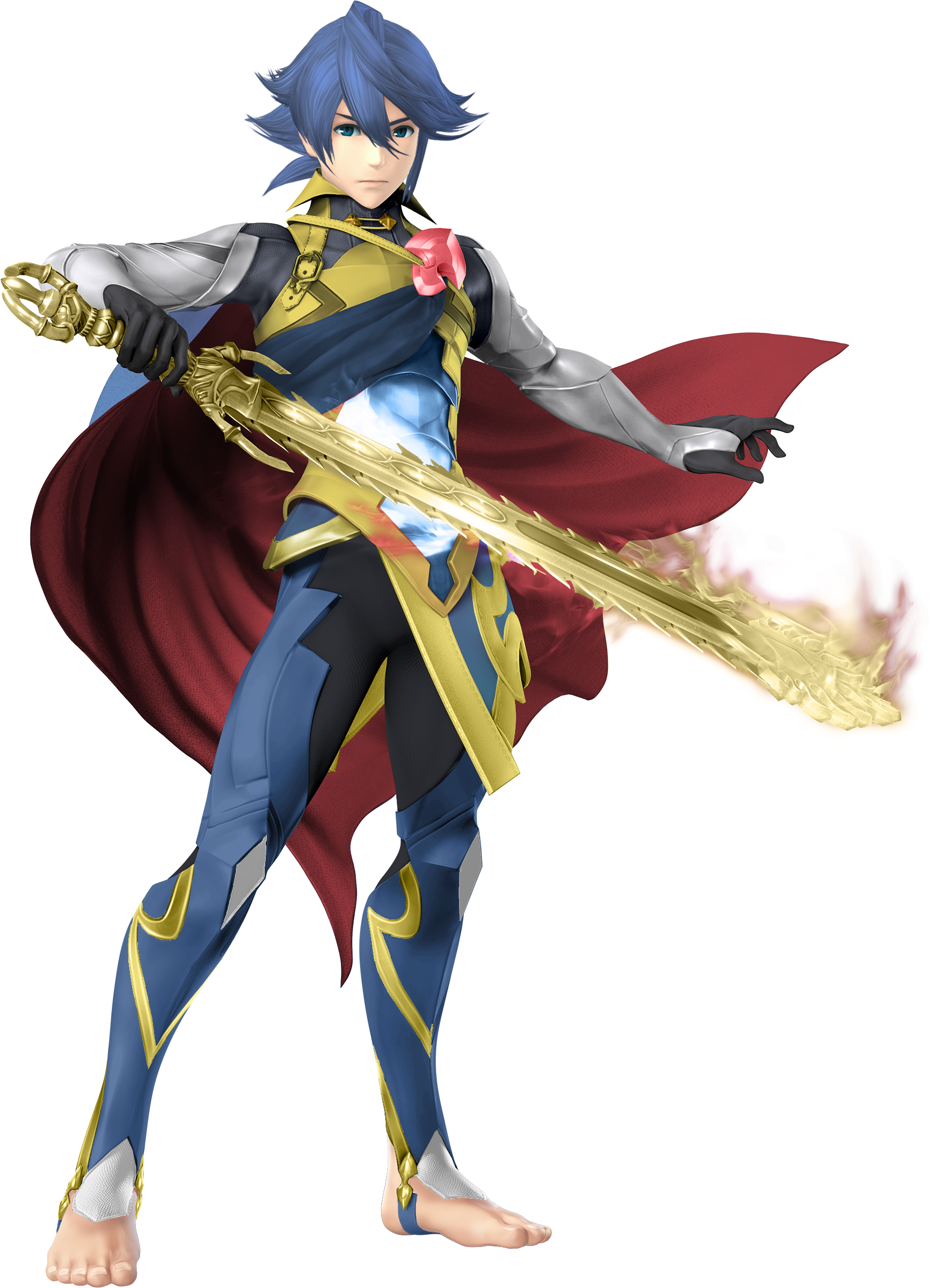 Corrin M Marth - Fire Emblem Robin Vs Corrin (1786x2418), Png Download